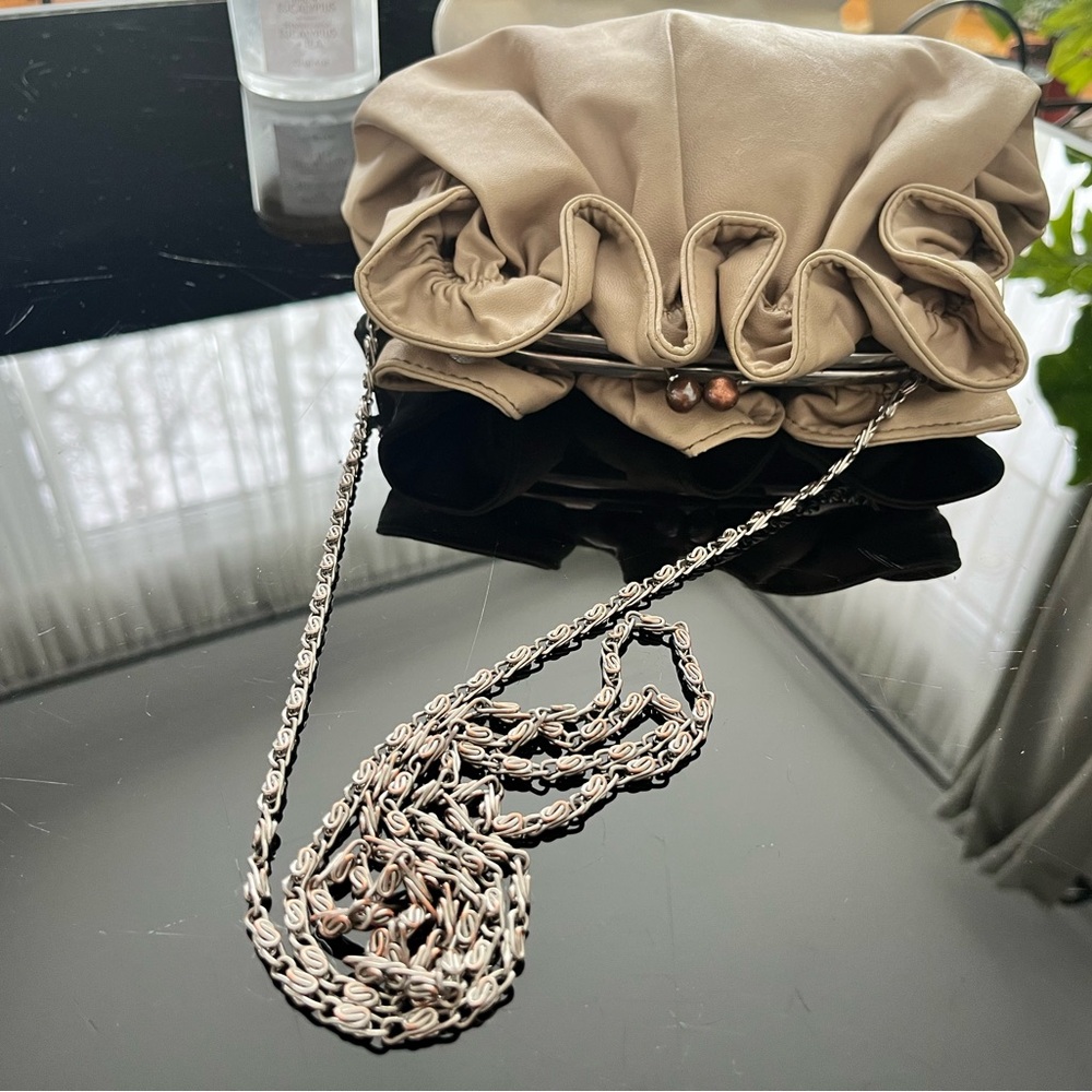Call It Spring Tan Ruffle Shoulder Bag - Picture 9 of 9